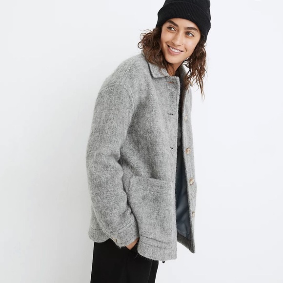 NWT Madewell Walton Shirt Jacket - Size XL - Picture 13 of 14